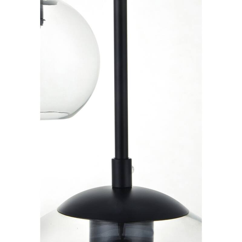 7-Light 54 inch Pendant with Clear Glass