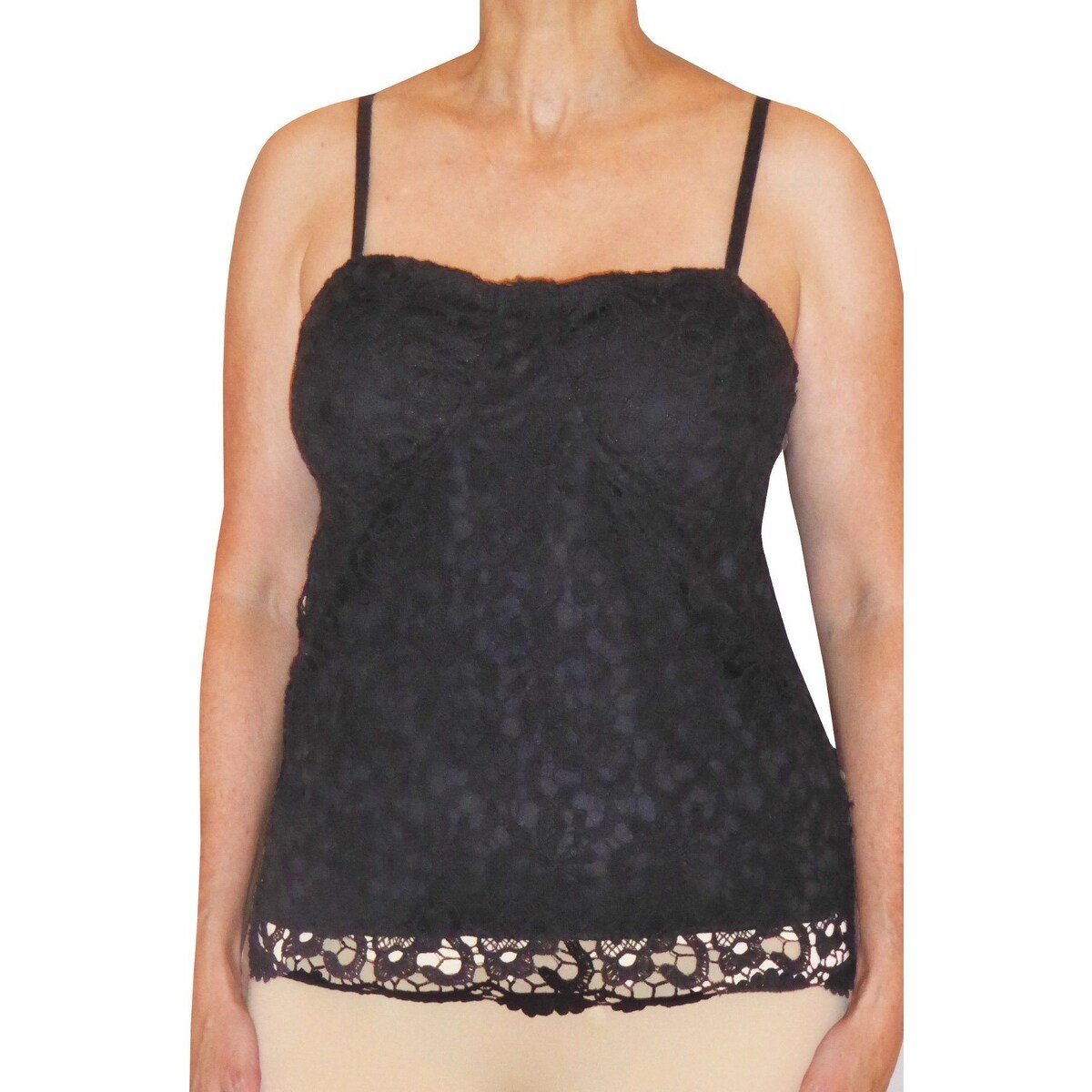 black lace top size 22