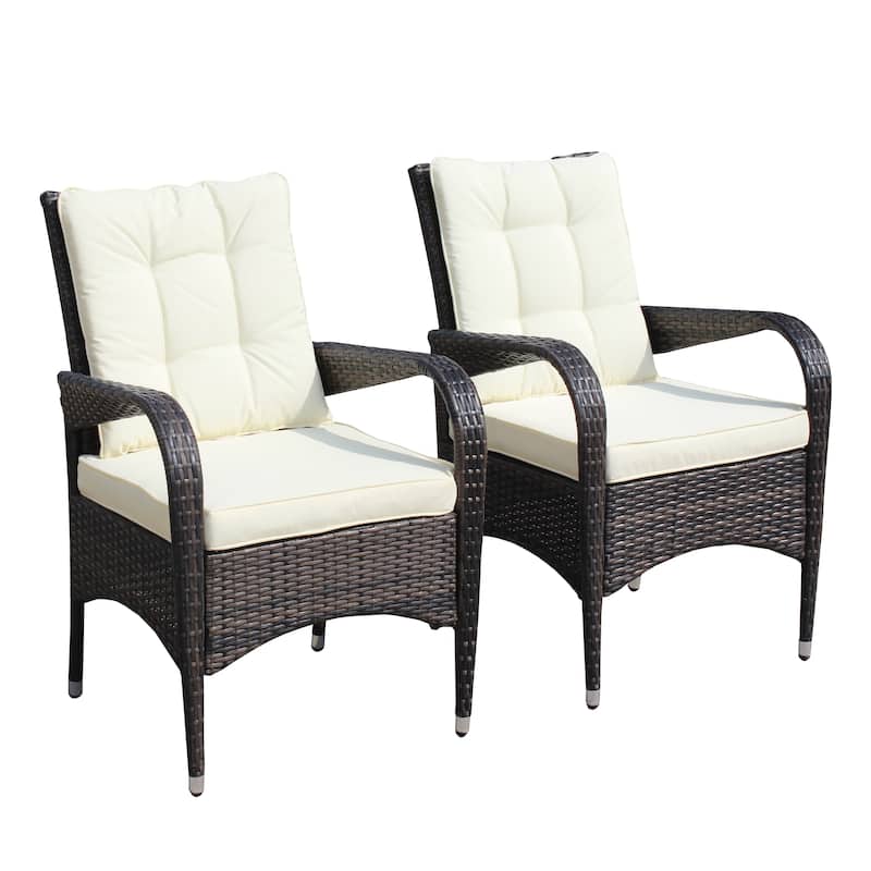 2-Piece Liberatore Dining Chairs with Cushions