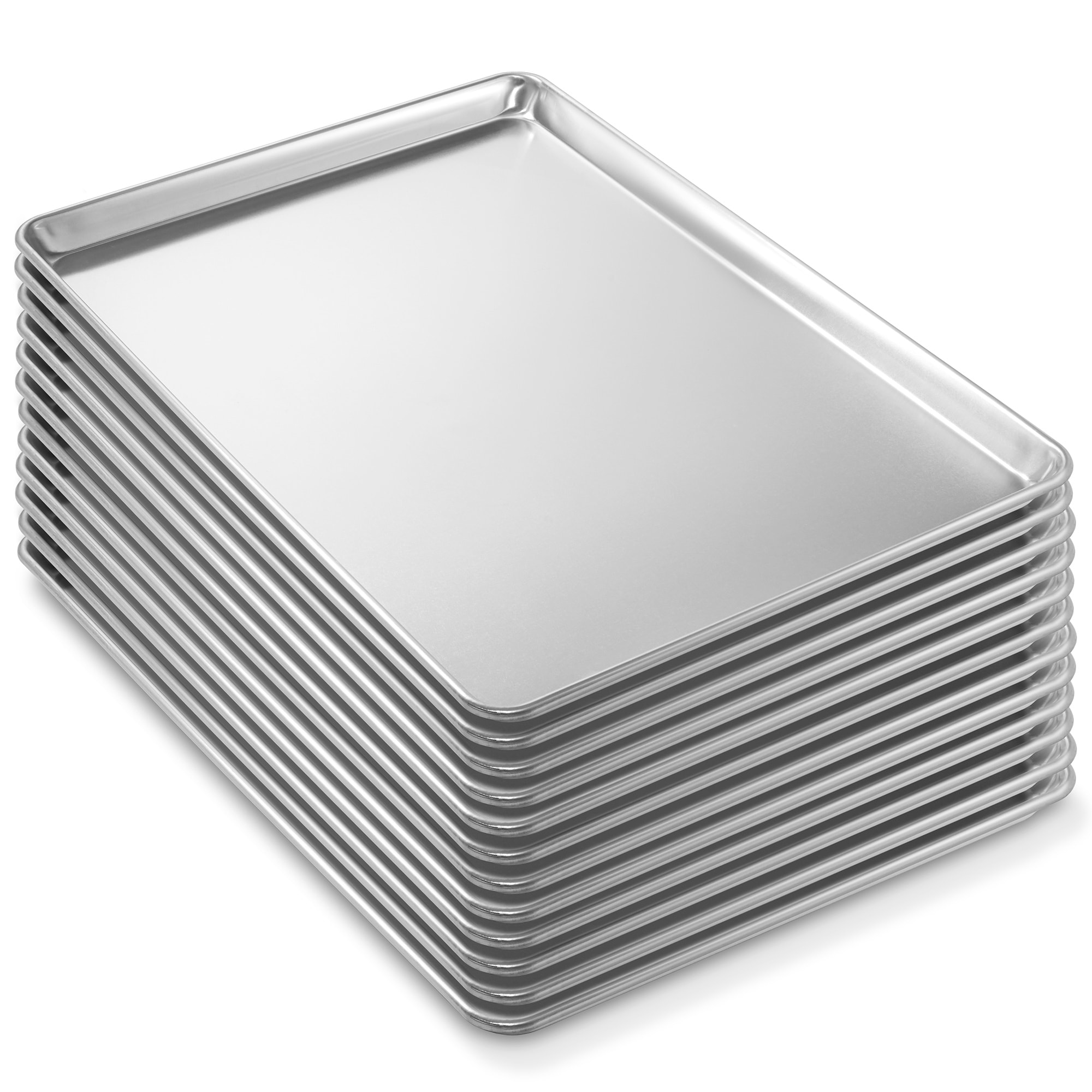 Vintage Aluminum Cookie Trays 18 X 26in Commercial Baking Sheet