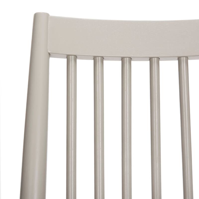 SAFAVIEH Orelia 19 Inch Black Spindle Dining Chair (Set of 2) - 21Wx22Dx34H