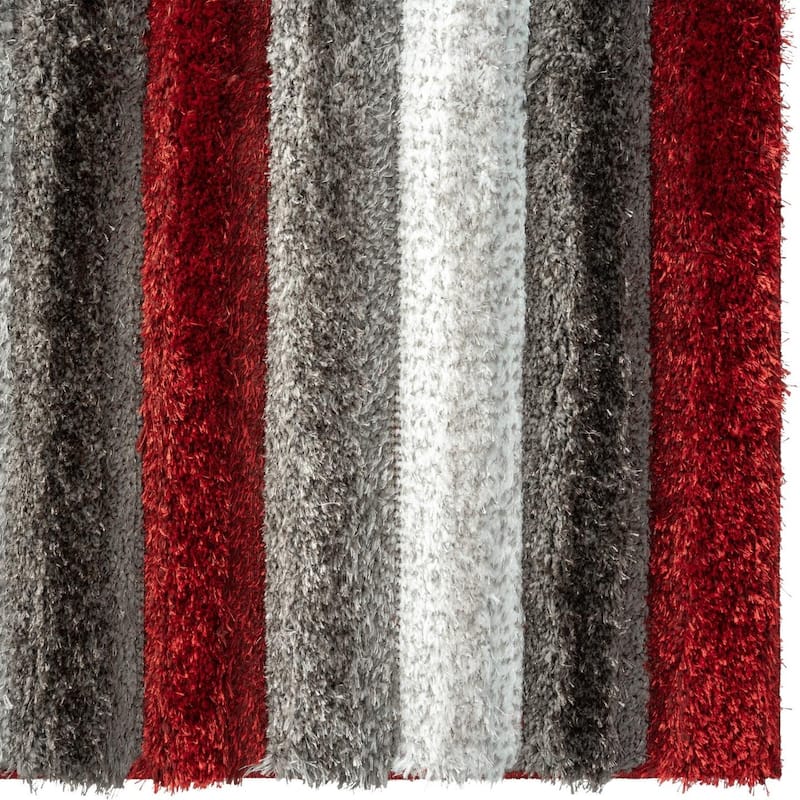 Luxe Weavers Geometric Shag Area Rug, Plush Indoor Carpet
