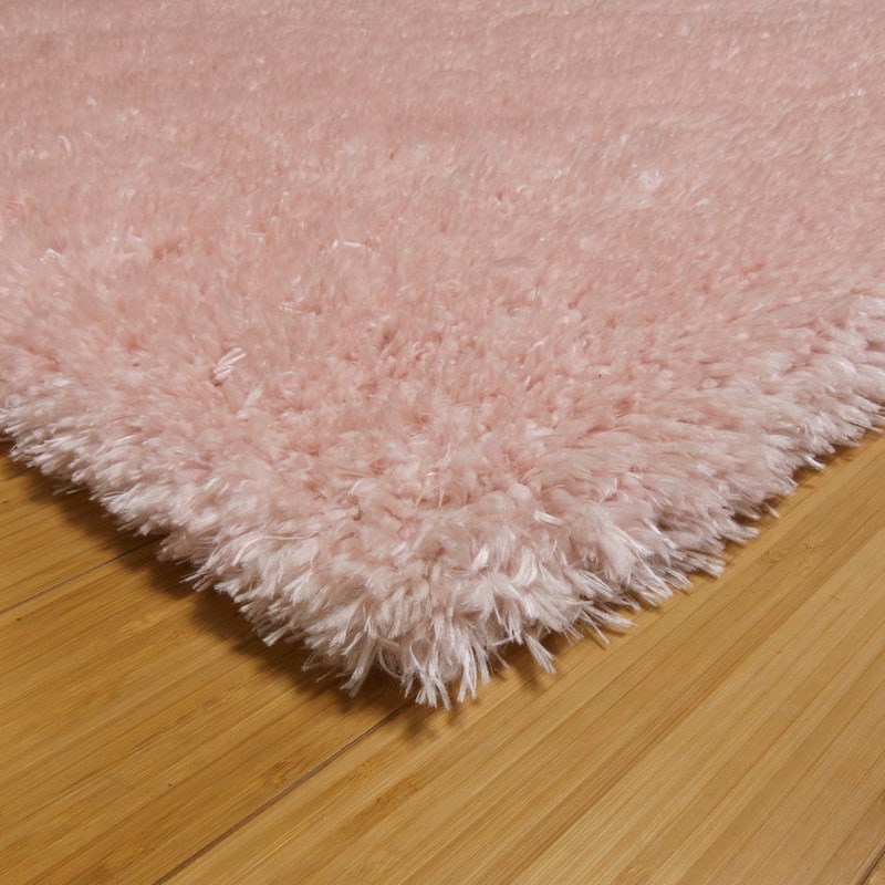 Gertmenian Delos Flokati Solid Color Plush Shag Area Rug, 4x6 - 4' 3" x 5' 5"