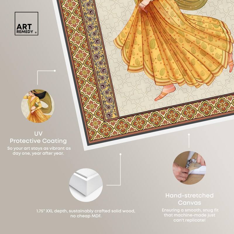 Dancing Princess Canvas by Art Remedy