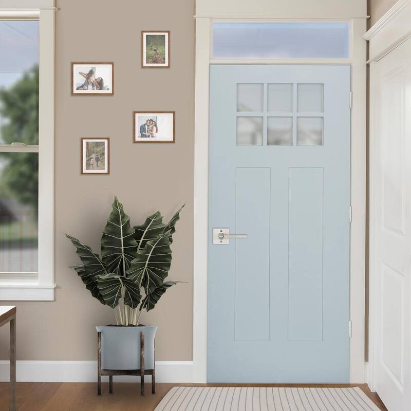 Kwikset Halifax Single Cylinder Keyed Entry Door Lever Set with Square