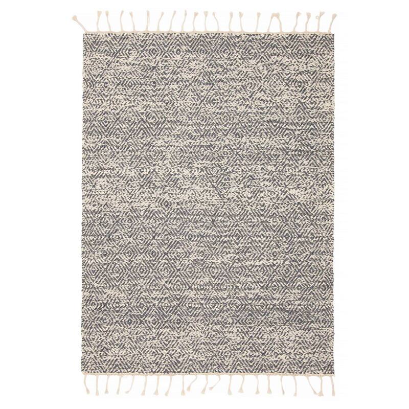 Sienna Grey Rug 5'0" x 7'3" - 5'0 x 7'3 - Dark Grey - 5'0 x 7'3