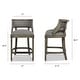 preview thumbnail 16 of 72, Paris Farmhouse Counter and Bar Stool with Backrest