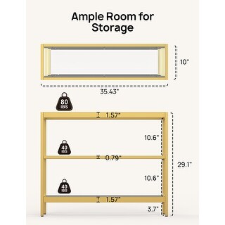 Console Entryway Table with 3 Tiers Foyer - Bed Bath & Beyond - 39218164