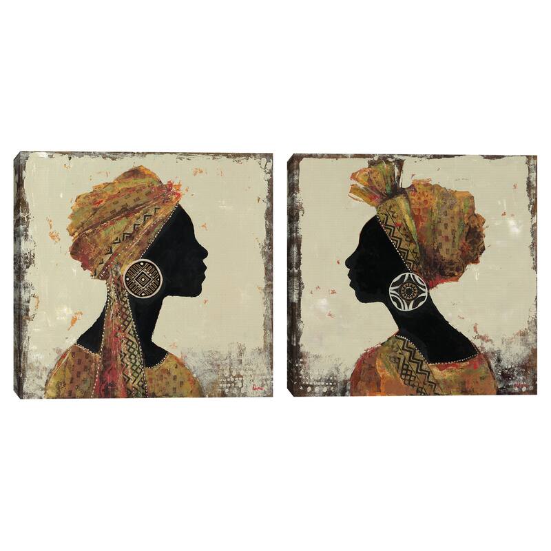 Sadwana I & II by Dupre Canvas Art Prints