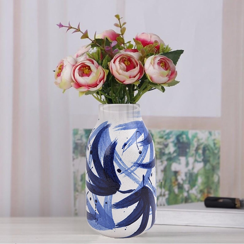 Buy Blue Vases Online at Overstock | Our Best Decorative Accessories Deals