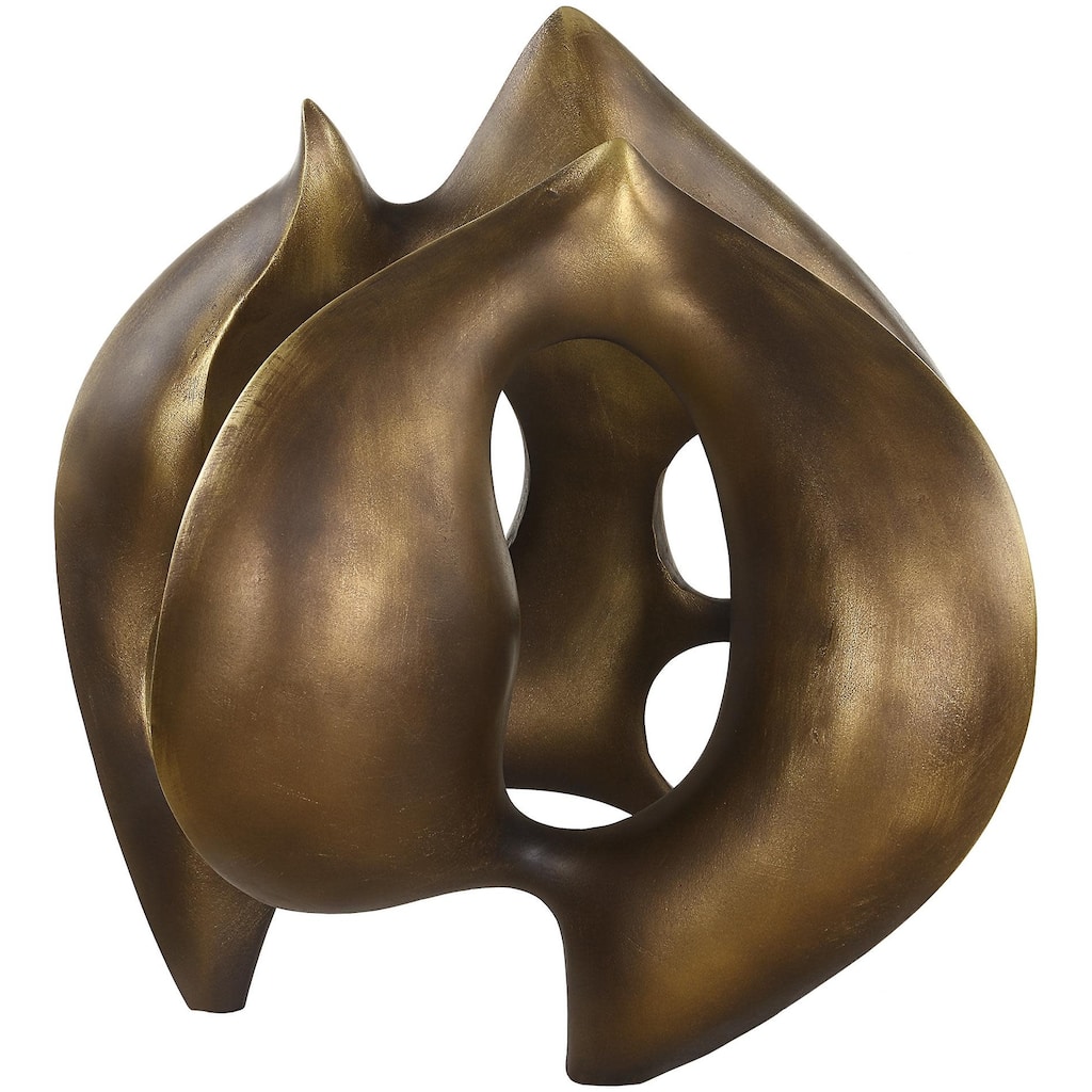 Uttermost 18193 Celestial Flow 13-1/4" Tall Polyresin Abstract Table