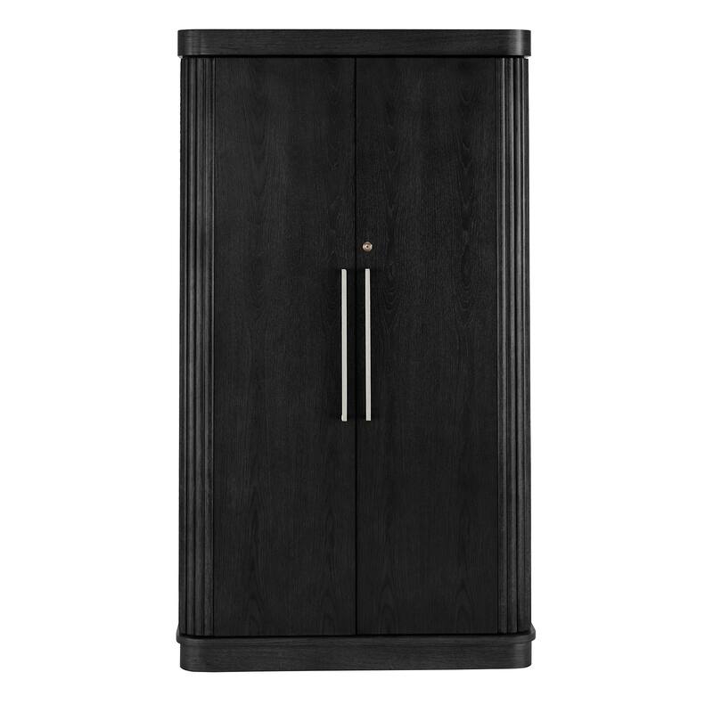 NoMad Bar Wine Storage Cabinet with Keys and LED Lights by iNSPIRE Q Classic
