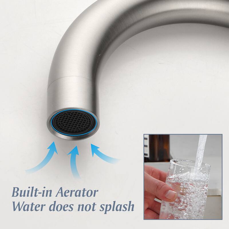 Topcraft 3 Colors 2-Handle Widespread Bathroom Sink Faucet