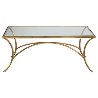 Uttermost Alayna 48" Wide Metal Coffee Table