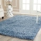 preview thumbnail 2 of 142, SAFAVIEH Handmade Classic Shag Nakhshun Rug 3' x 5' - Light Blue