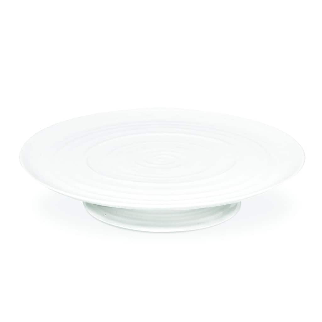 Portmeirion Sophie Conran Footed Cake Plate - 12.25" D x 2.5" H
