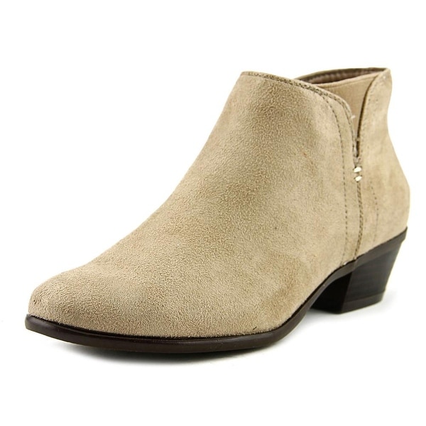Madeline Track Down 2 Women Round Toe Synthetic Nude Ankle Boot