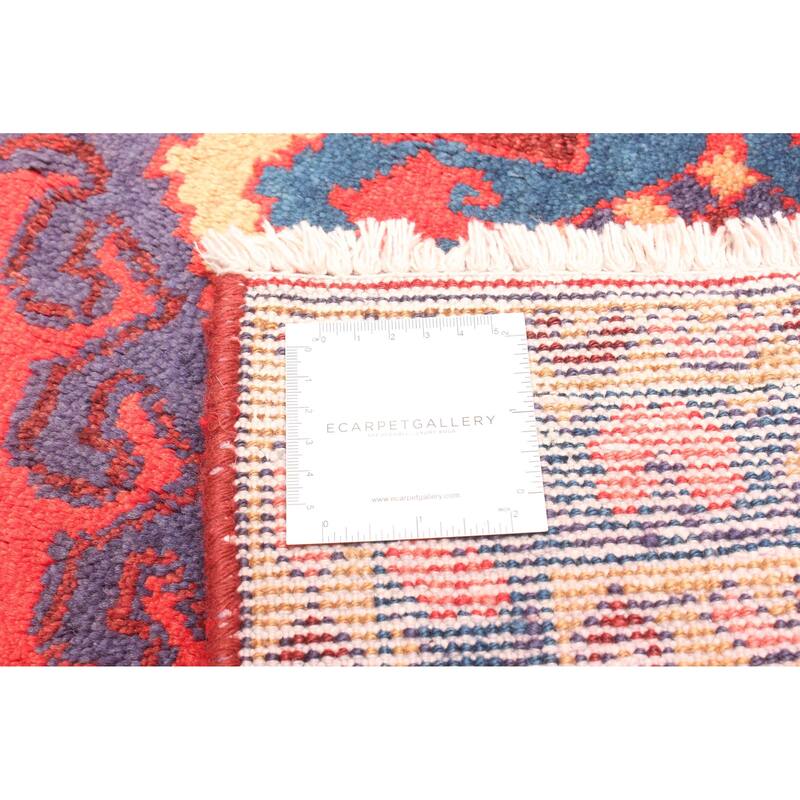 ECARPETGALLERY Hand-knotted Melis Vintage Light Red Wool Rug - 3'5 x 6'7