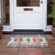 preview thumbnail 21 of 84, Machine Washable Indoor/Outdoor Tribal Global Chantille Rug Navy - 1'8" x 2'6"