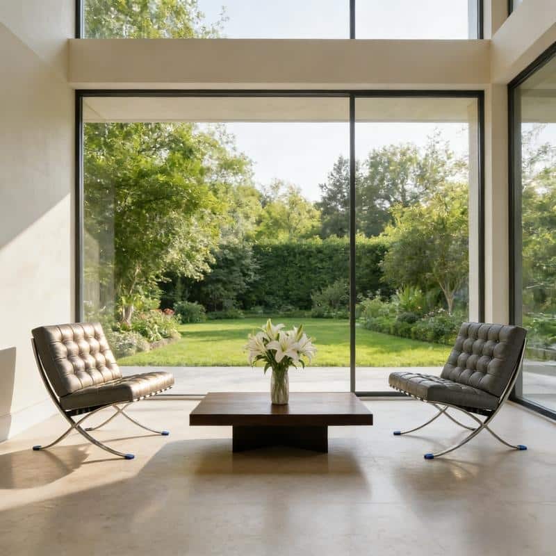 Mid Century Tufted Top Grain/ Faux Leather Upholstered Lounge Chair