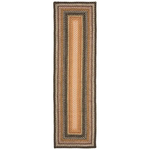 SAFAVIEH Handmade Braided Jo Americana Country Casual Rug On Sale