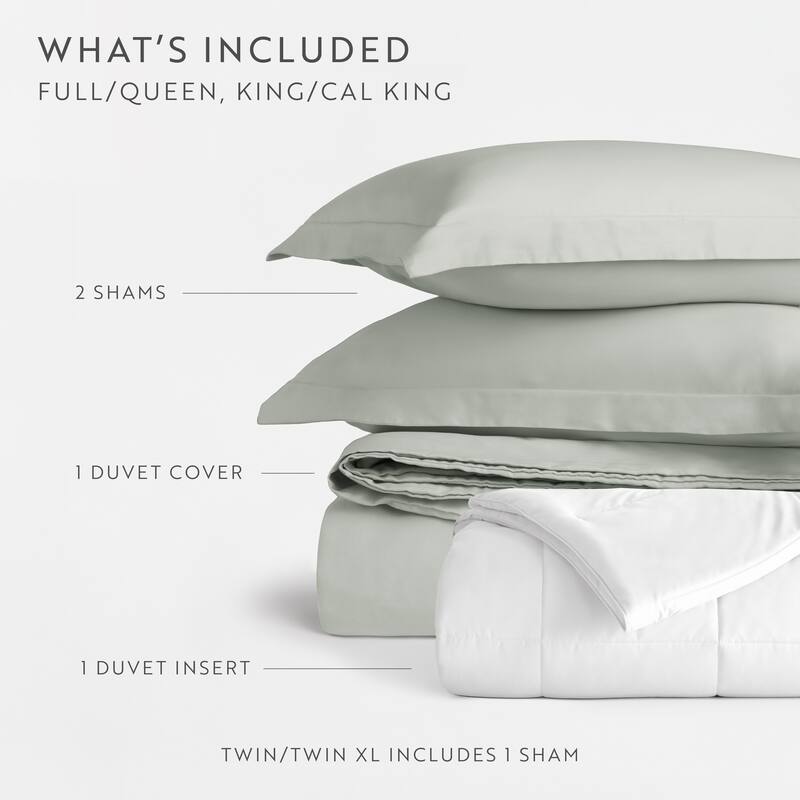 Becky Cameron Ultra Soft 100% Cotton Comforter & Duvet Cover Bundle