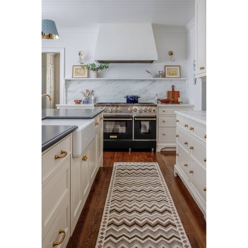 Erin Gates by Momeni Abbott Zigzag Stripe Hand Tufted Wool Area Rug