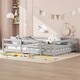 preview thumbnail 3 of 10, Montessori Floor Bed with Fence,Wood Kids Bed,Full Size