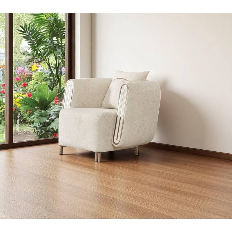 Bekck 4 Pieces Living Room Sets 1 Sofa 1 Loveseat 2 Chair