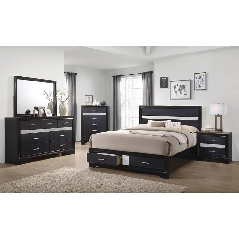 Corbin Contemporary 5-piece Storage Bedroom Set