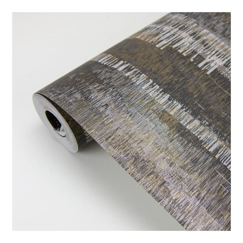 Brewster Meteor Silver Distressed Texture Wallpaper - 21 x 396 x 0.025