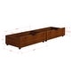 preview thumbnail 3 of 4, Donco Kids Full Size Contempo Bed with Dual Under Bed Drawers
