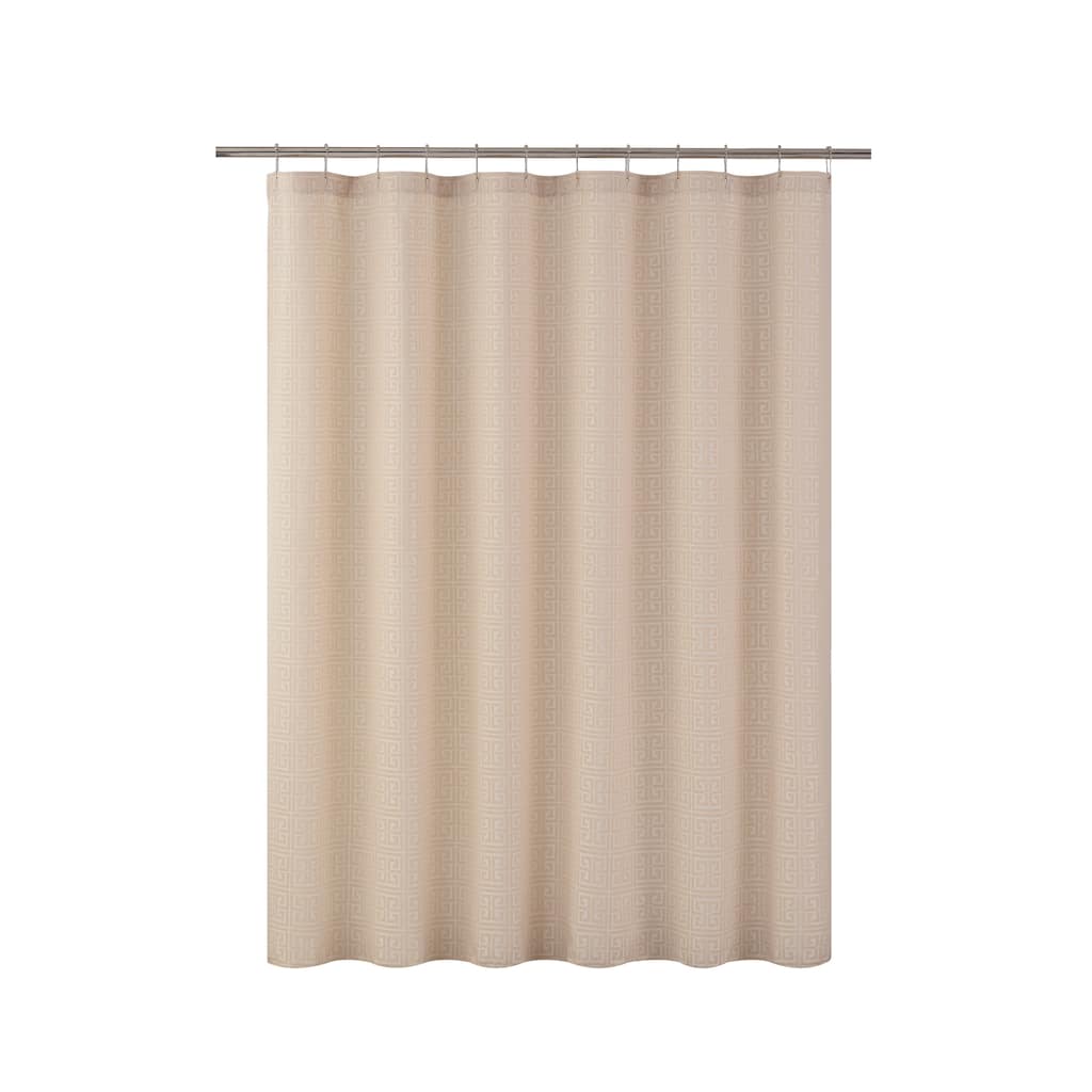 Martex Arcadia Pebble Shower Curtain Microfiber Water Resistant