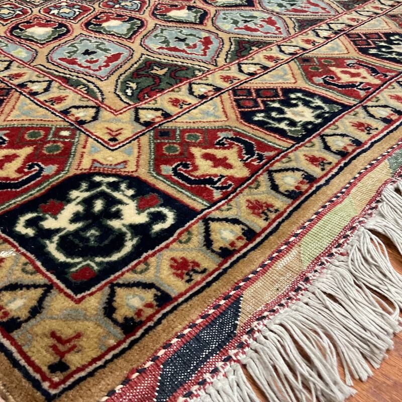 HERAT ORIENTAL Handmade Tabriz Design Wool Rug - 3'4" x 5'