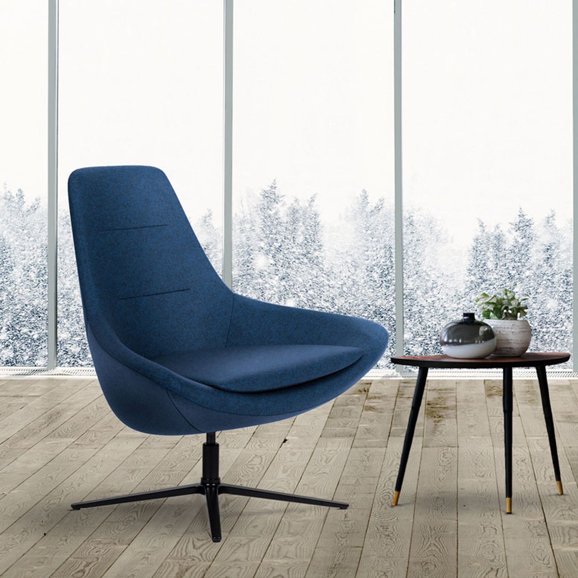 Shop Astro Lounge Chair Recline Swivel New Zealand Wool Contract Grade Overstock 32183884