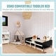 preview thumbnail 6 of 22, Dream On Me Osko Convertible Toddler Bed