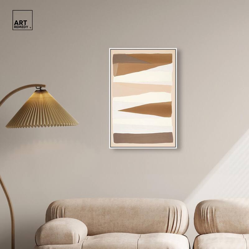 Linear Landscape II Canvas by Art Remedy