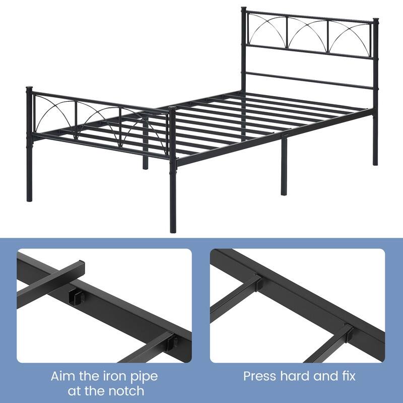Twin Bed Frame for Girls