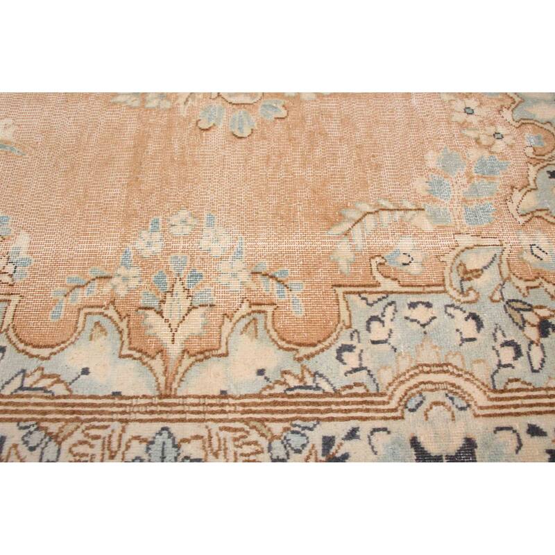 ECARPETGALLERY Hand-knotted Antalya Vintage Brown Wool Rug - 8'3 x 11'9