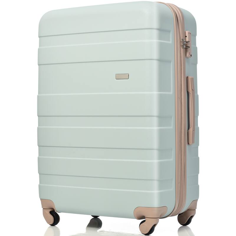 3 Pcs Luggage Set, Expandable ABS Hardshell Suitcases Spinner Wheels with TSA Lock 20''24''28''