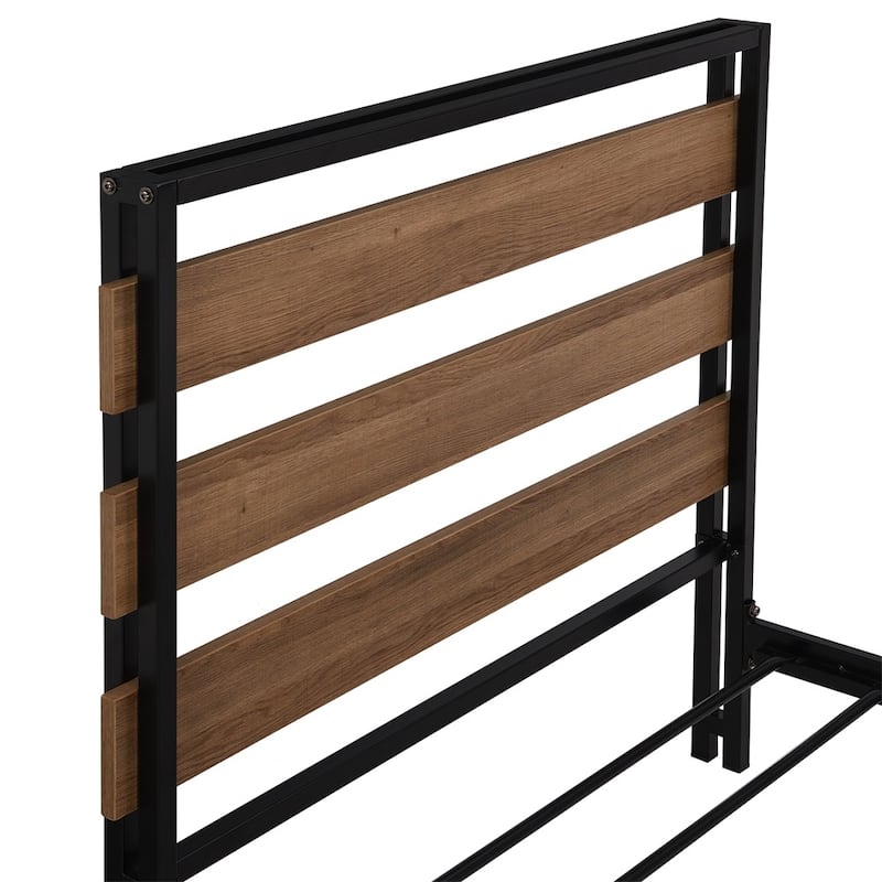 Metal Bed Frames Slat Support Platform Twin Beds