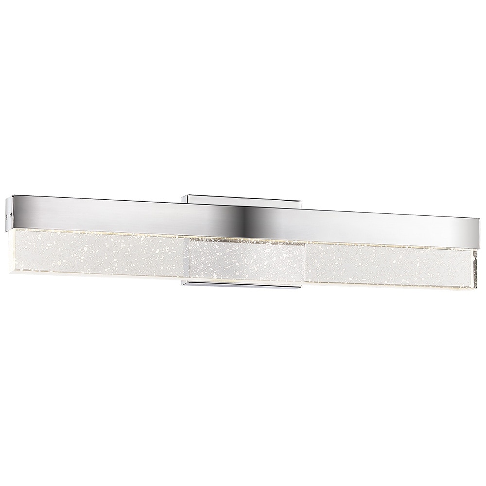 TRUE FINE 24 in. 3-Light Brushed Nickel Modern/Contemporary LED