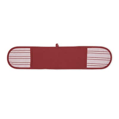 Chef Stripe Double Oven Mitt