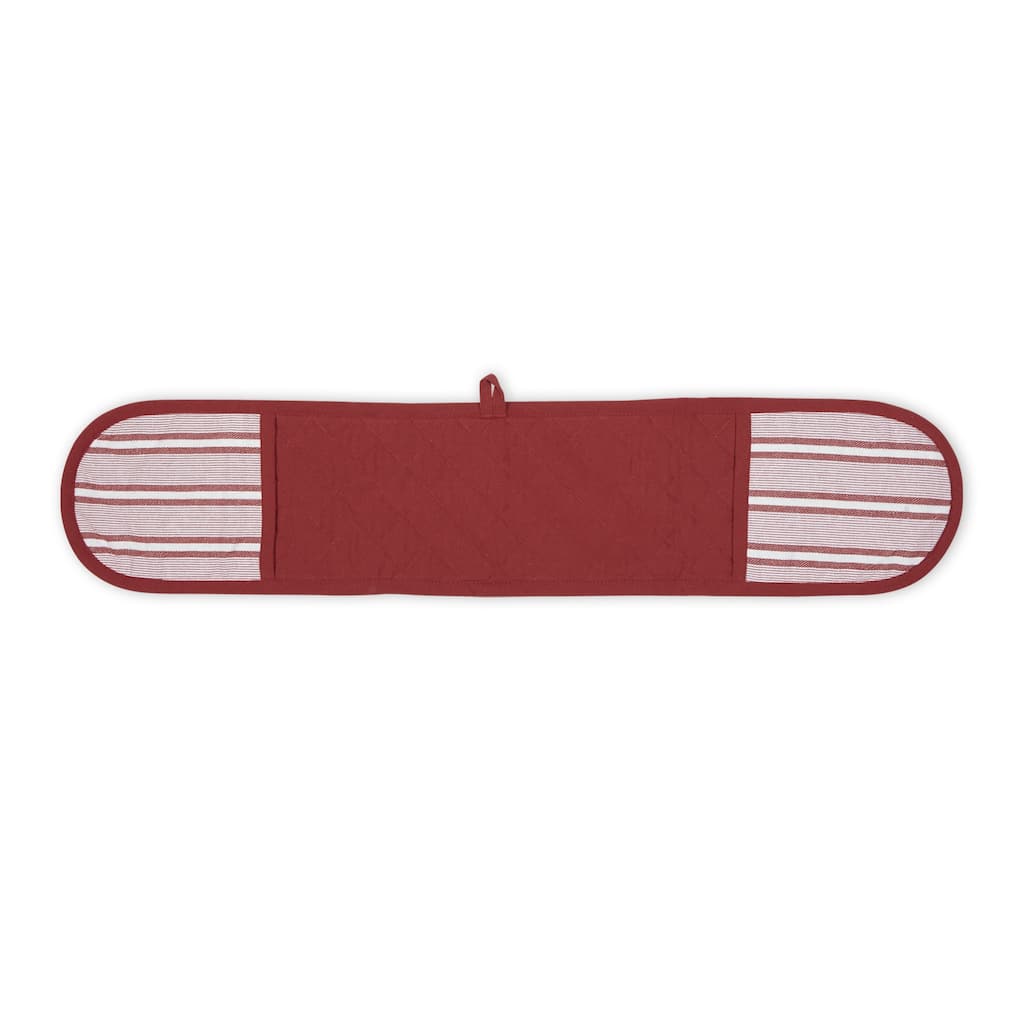 Chef Stripe Double Oven Mitt