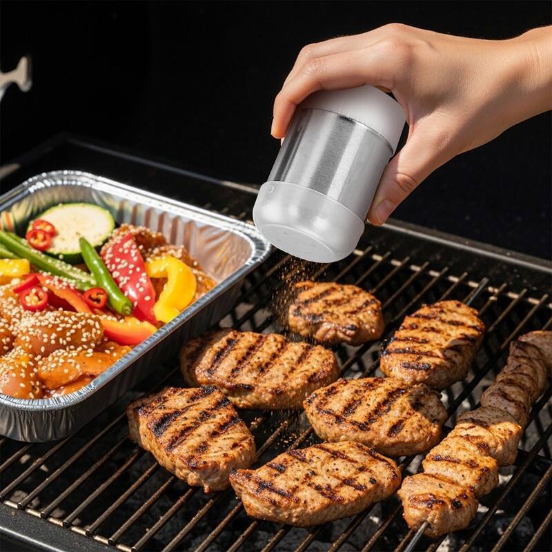 19 Pcs Stainless Steel Teppanyaki Grill Tool Set Outdoor Camping Cookware Set - 19 PCS