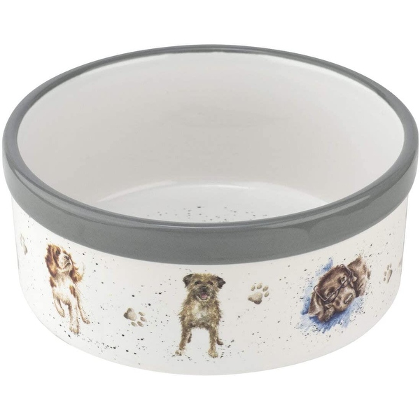 6 inch dog bowl best sale
