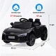 preview thumbnail 28 of 41, 12V Kids Ride On Toy Car, Licensed by Audi Toy Car with Remote Control