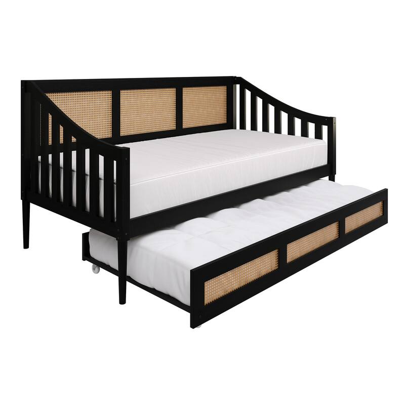 CraftPorch Modern Twin Daybed with Trundle