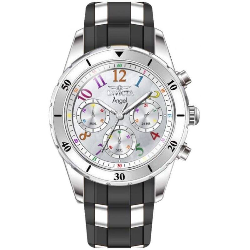 Invicta Women's 49802 Angel Quartz VD54 White Dial Watch