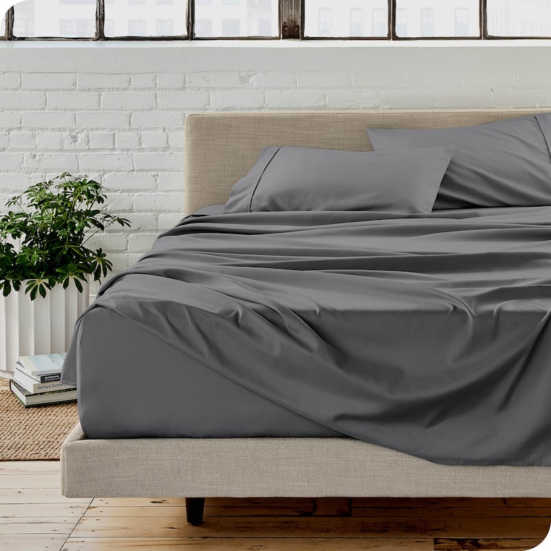 Bare Home Dual Pocket Microfiber Sheet Set